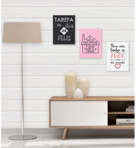 Kit Pôsteres Minha Casa