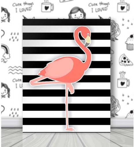 Flamingo Minimalista