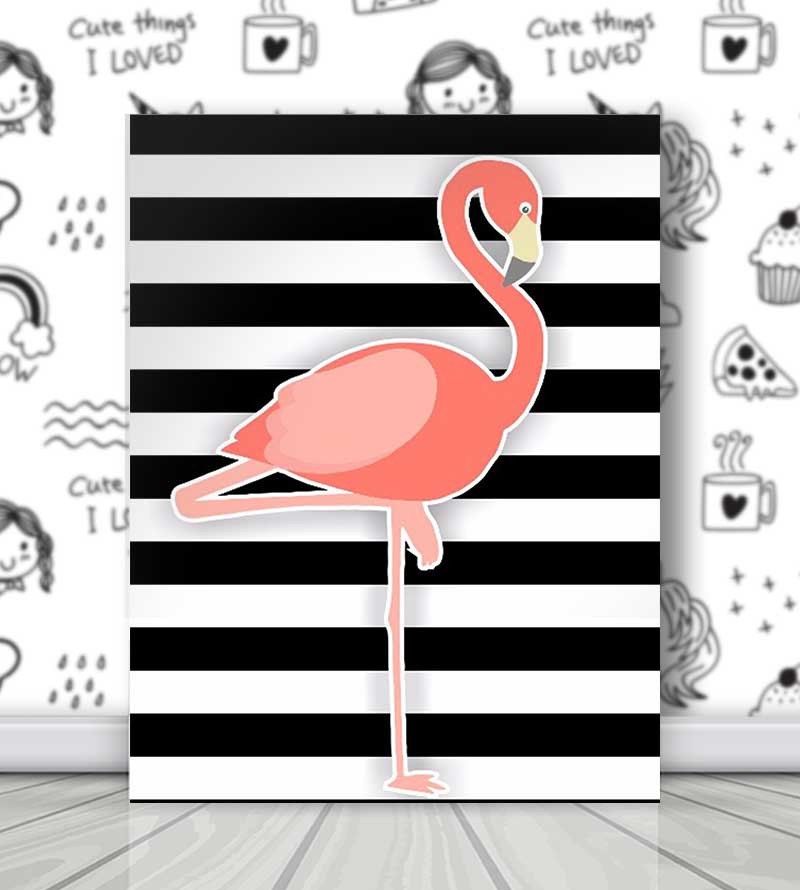 Flamingo Minimalista