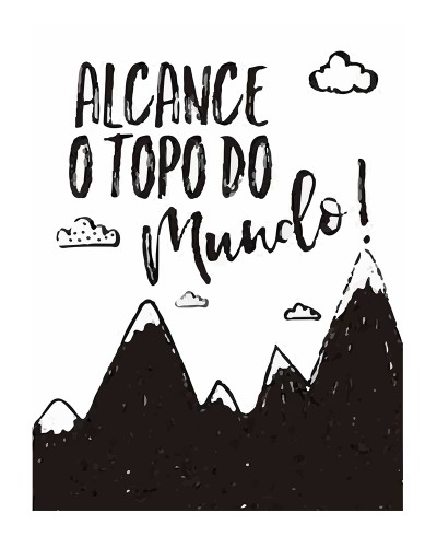 Desenho Montanhas Minimalista