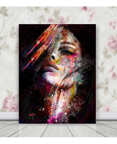 Mulher Arte Abstrata