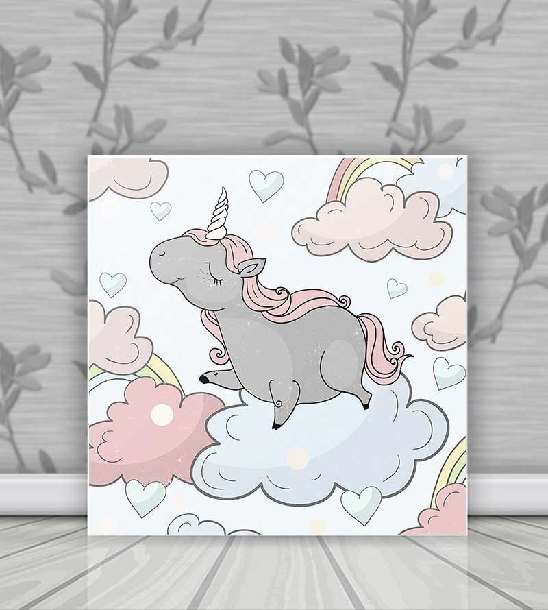Nuvem unicornio kawaii para colorir by PoccnnIndustriesPT on
