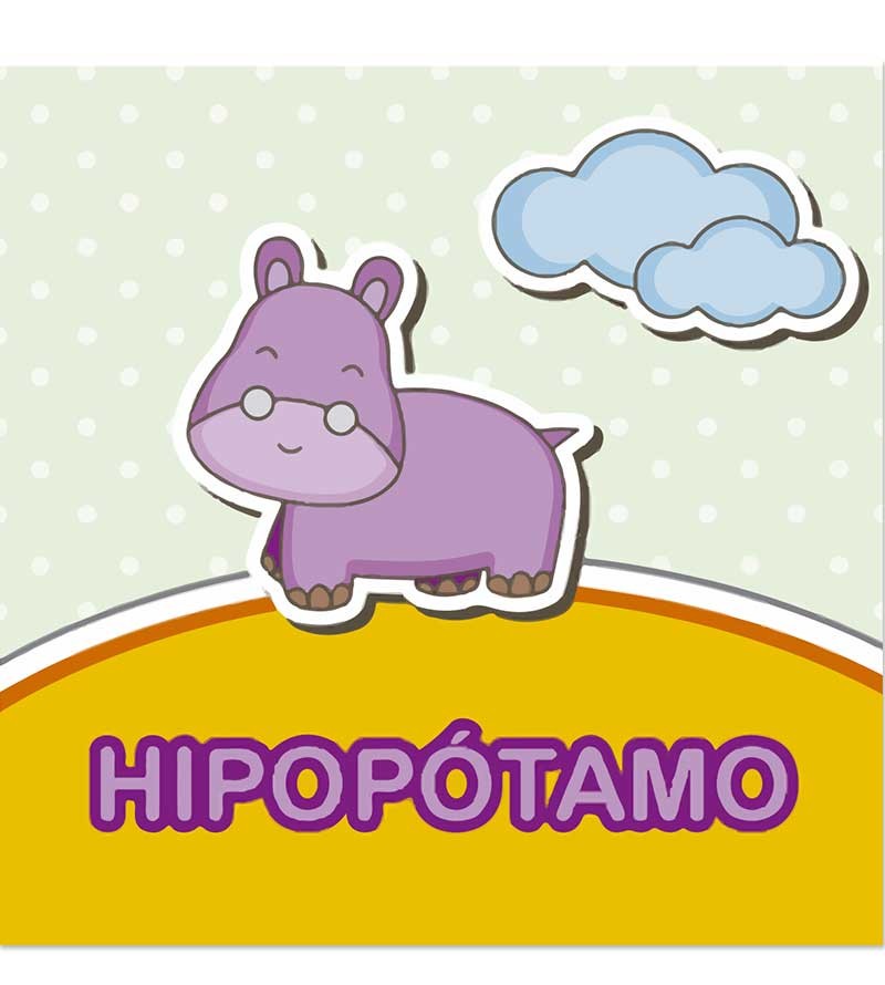 Animaizinhos Baby Hopopótamo