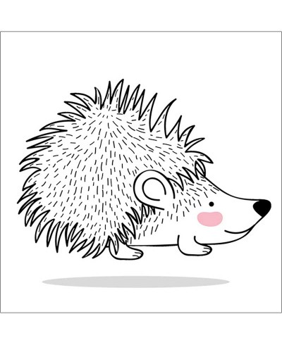 Porco Espinho Minimalista