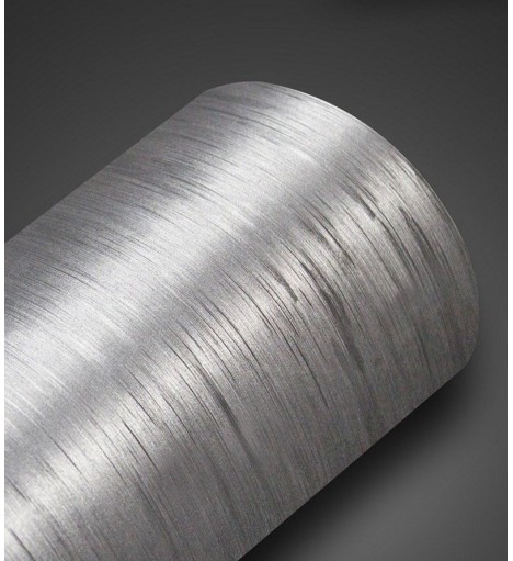 Adesivo aço escovado inox