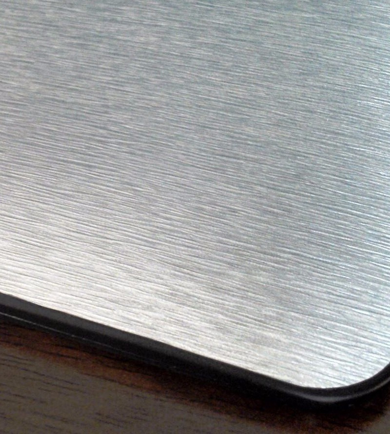 Adesivo aço escovado inox