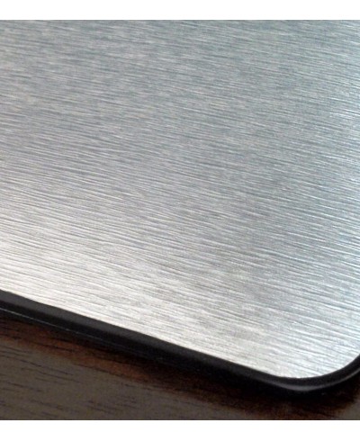 Adesivo aço escovado inox