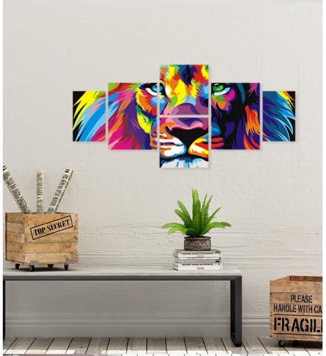 Quadros Compostos Modelo Leão de judá