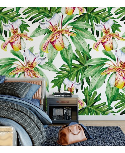 Papel de Parede Fotomural Orquídeas Papel de Parede Fotomural Orquídeas