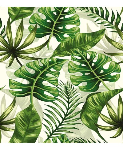 Papel de Parede Fotomural Folhagens verdes