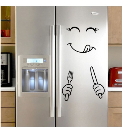 Adesivo Rosto para Geladeira