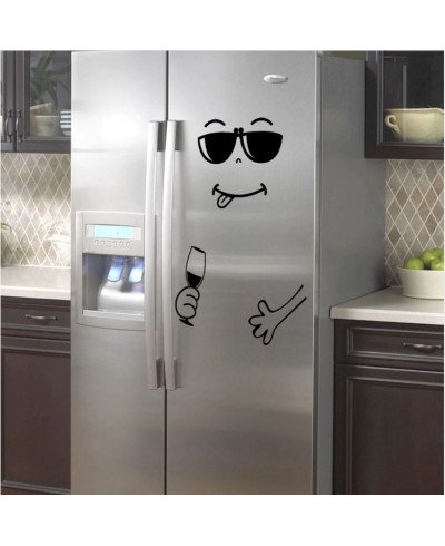 Adesivo Rosto Festeiro para Geladeira