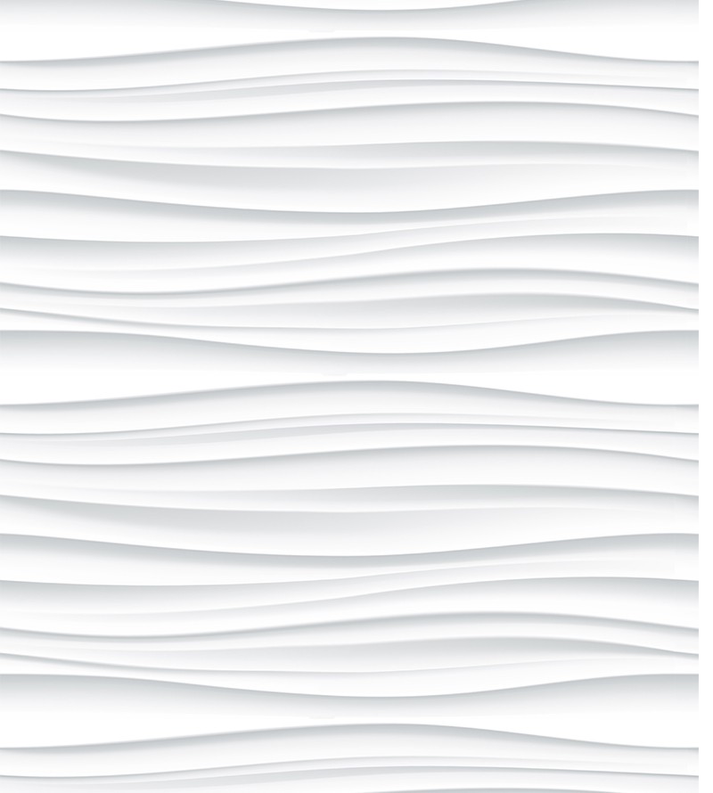 Papel de Parede Ondas Horizontais 3d tons de cinza e branco