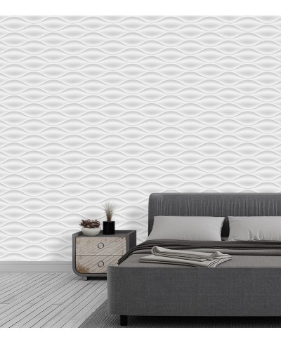 Papel de Parede Ondas Geometrico Aspecto 3d Papel de Parede Ondas Geometrico Aspecto 3d