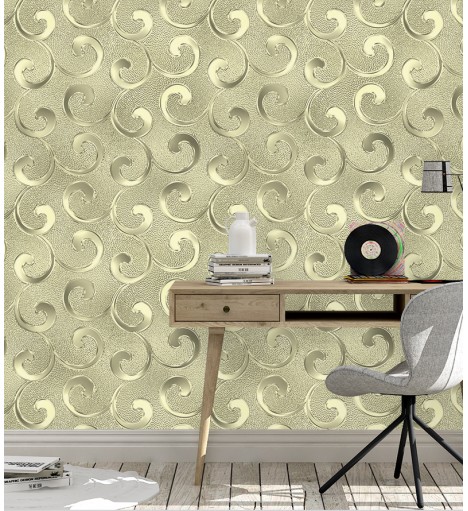 Papel de Parede Desenhos em Arabesco