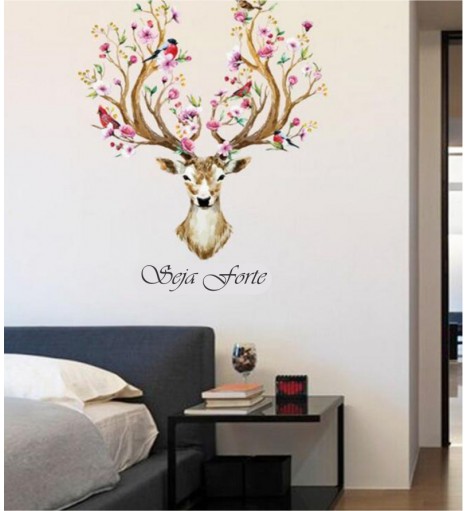 Adesivo Cervo motivacional