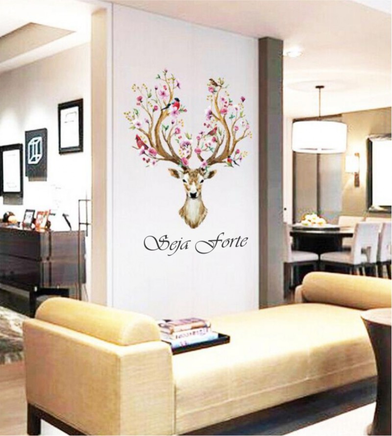 Adesivo Cervo motivacional