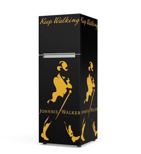 Adesivo de Geladeira Johnnie Walker