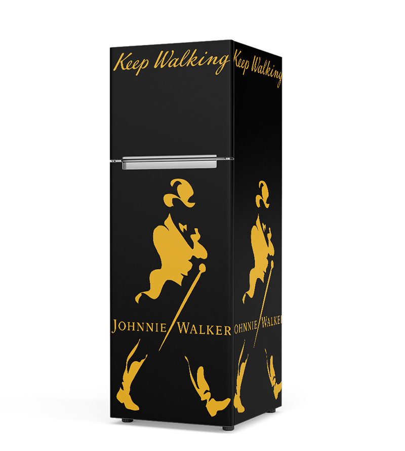 Adesivo de Geladeira Johnnie Walker