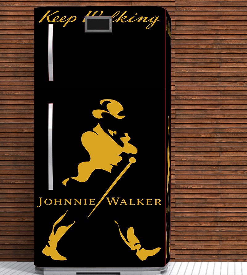 Adesivo de Geladeira Johnnie Walker