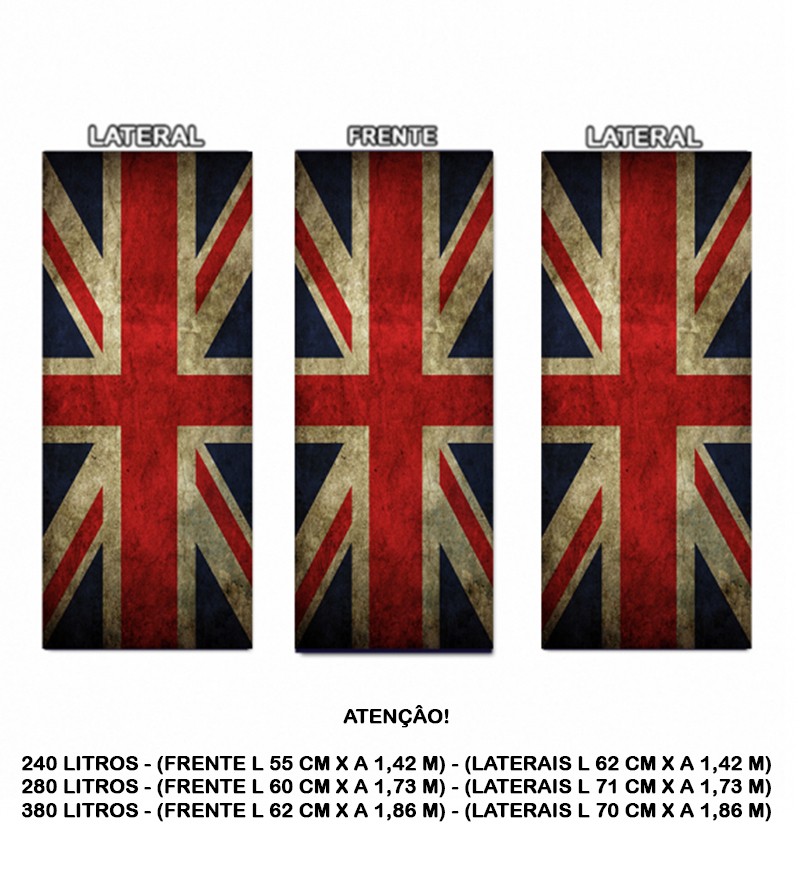 Envelopamento de Geladeira Inglaterra