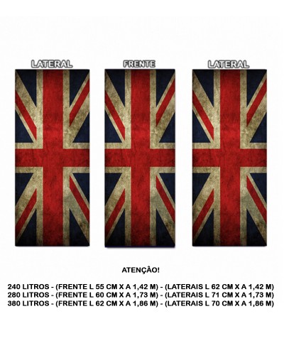 Envelopamento de Geladeira Inglaterra