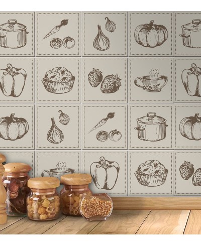 Adesivo Azulejo Alimentos