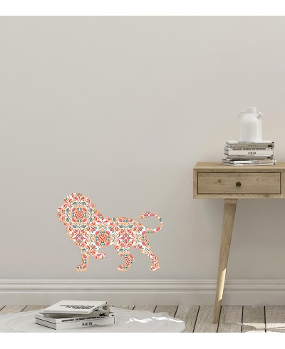 Adesivo Leão Paisley