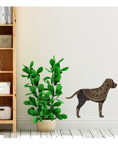 Adesivo Cachorrinho Mandala Paisley