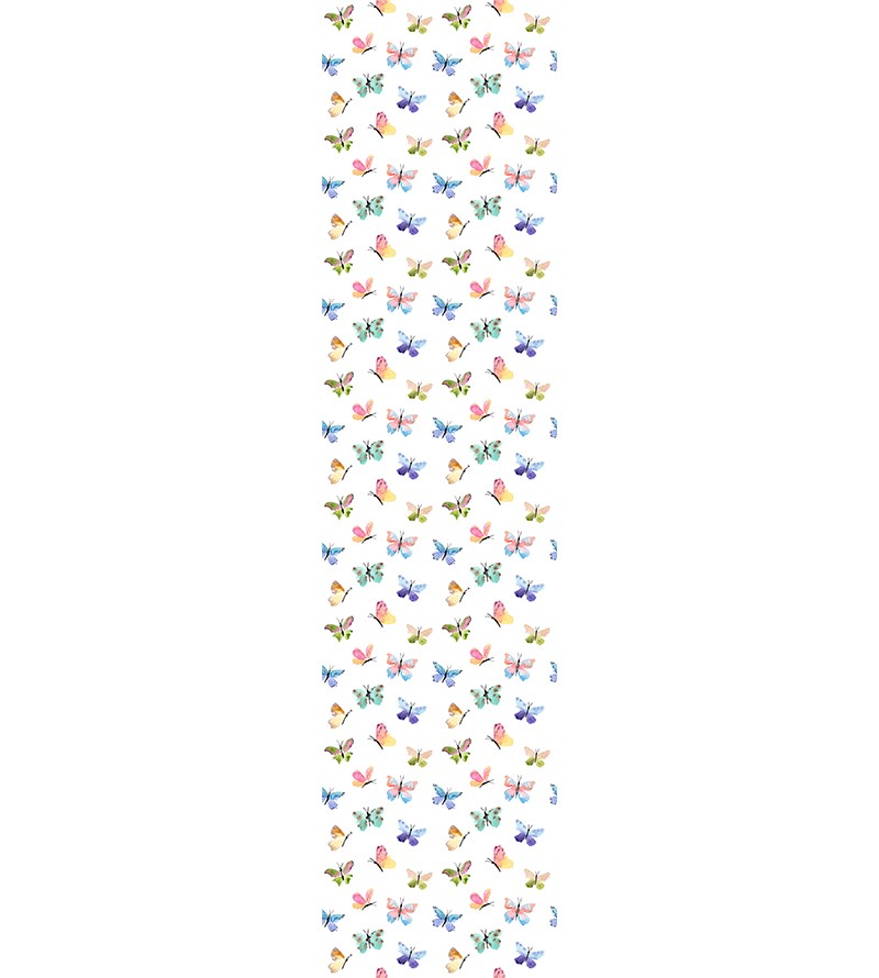 Papel de Parede Borboletas Coloridas