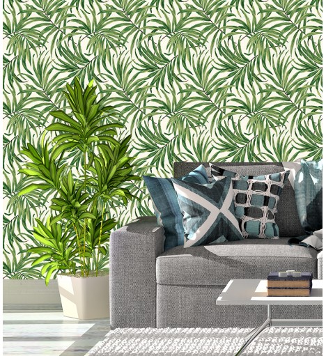 Papel de Parede Tropical Folhas De Bali Natureza