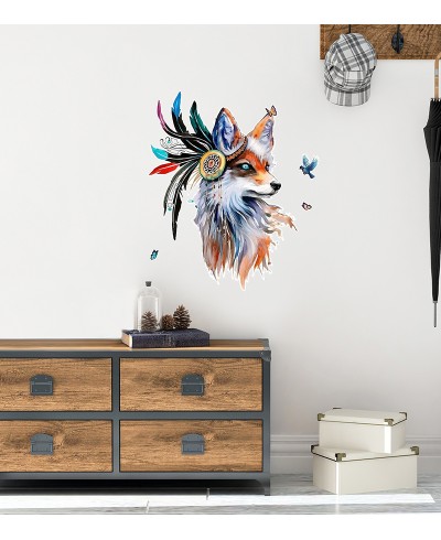 Adesivo Raposa Aquarela