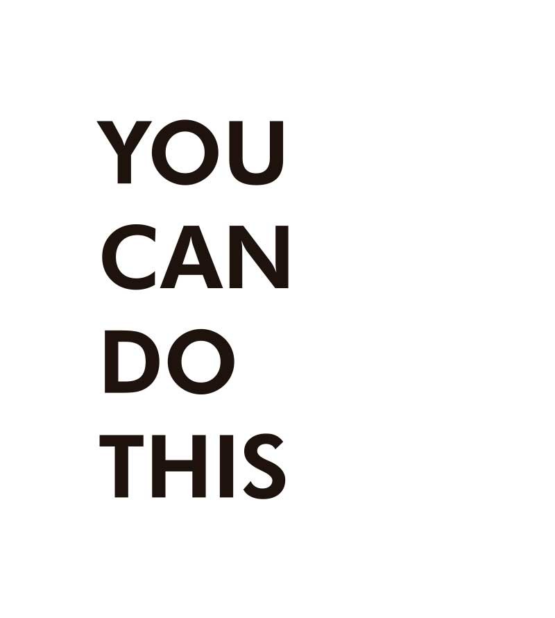 Kit de Quadros Be Brave, Work Hard Play Hard, You Can Do This c/ Moldura