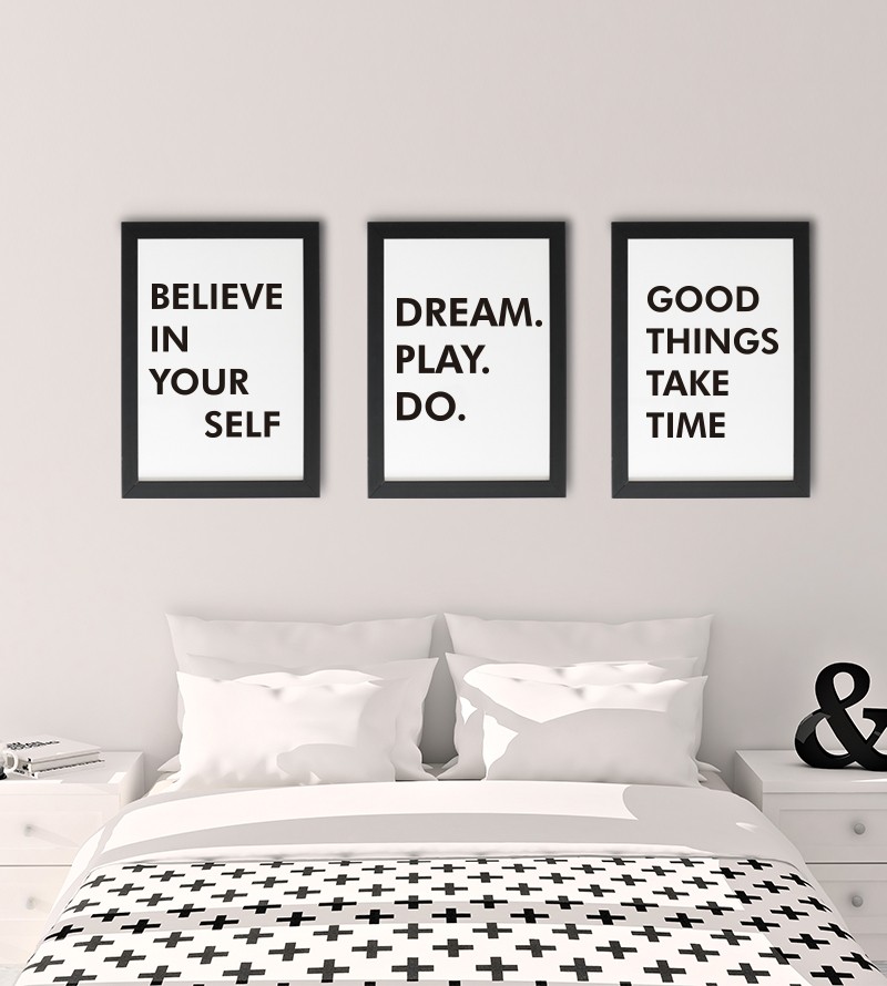 Kit Quadros Believe In Yourself, Dream Play Do, Good Things Take Time