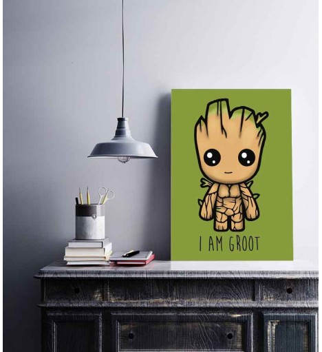 Quadro Decorativo Eu Sou Groot