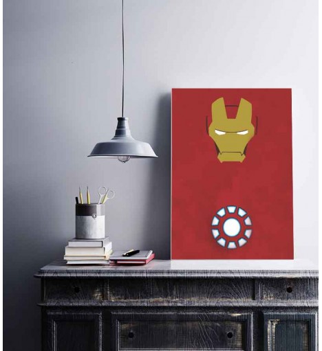 Quadro Decorativo Tony Stark - Homem de Ferro