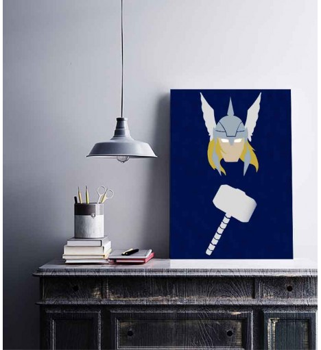 Quadro Decorativo Thor Logo