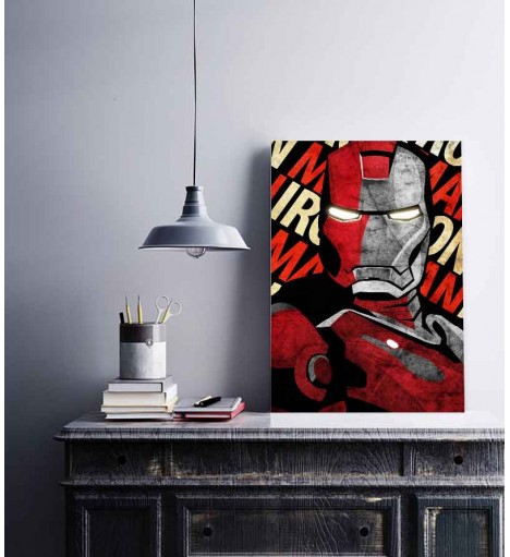 Iron Man Pôster Quadrinhos