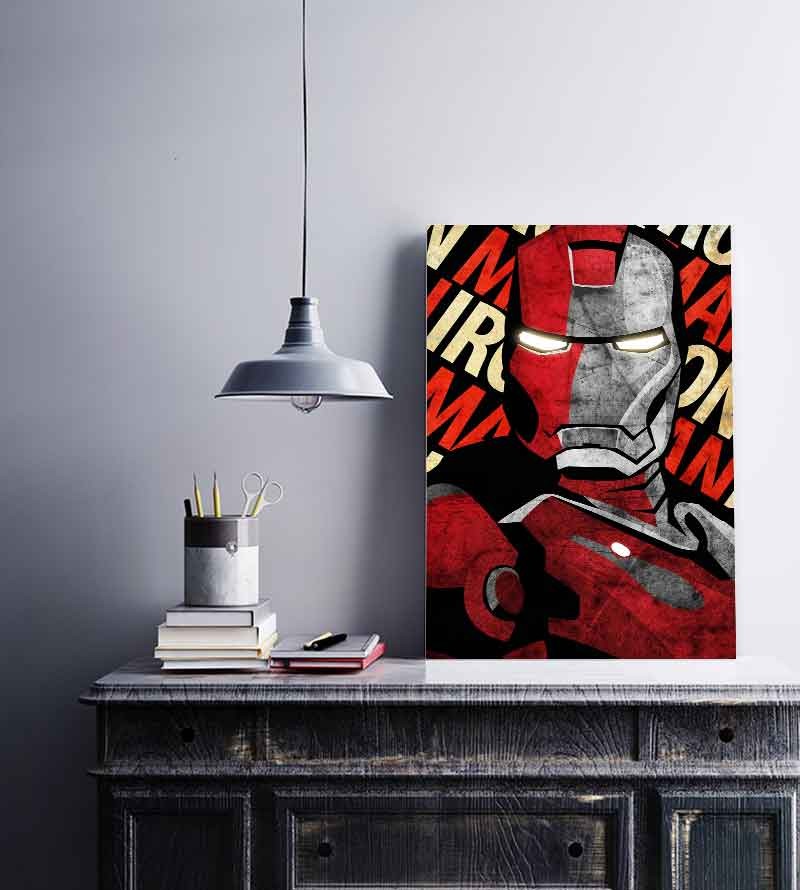 Iron Man Pôster Quadrinhos