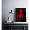 Quadro Decorativo Spider Man Minimalista