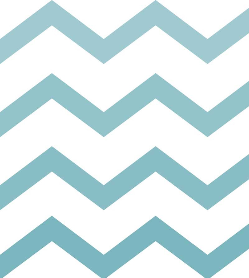 Papel de parede Chevron azul degradê