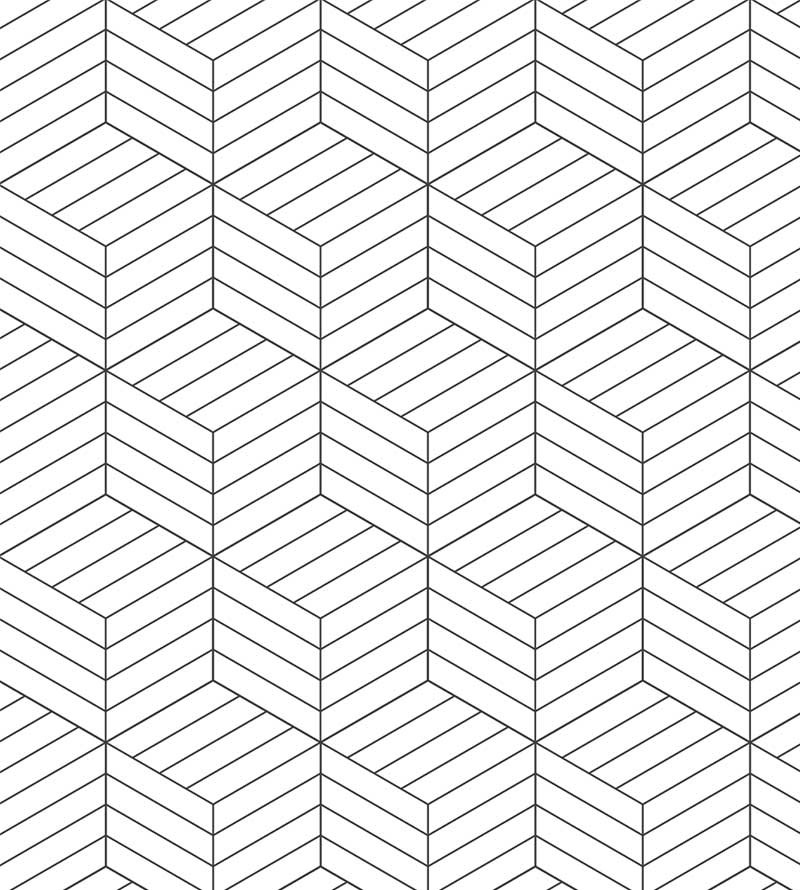 Papel de parede Quadrados listrados