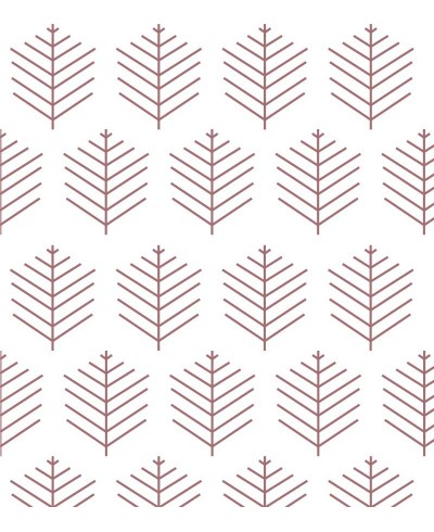 Papel de parede Folhagem geométrica em cores de rosa Papel de parede Folhagem geométrica em cores de rosa