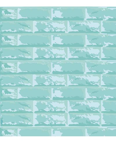 Papel de parede Tijolinhos azul Papel de parede Tijolinhos azul