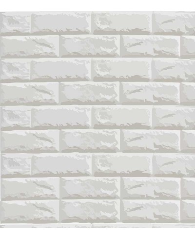 Papel de parede Tijolinhos cinza