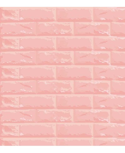 Papel de parede Tijolinhos rosa Papel de parede Tijolinhos rosa