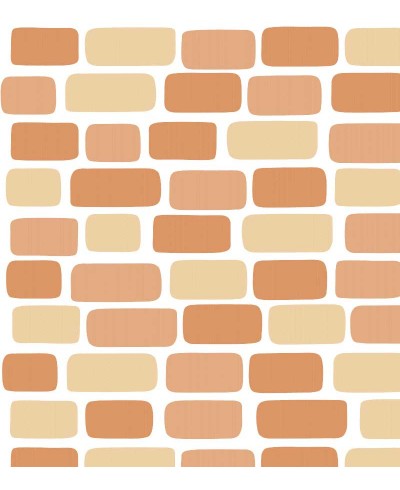 Papel de parede Tijolinhos marrom texturizado Papel de parede Tijolinhos marrom texturizado