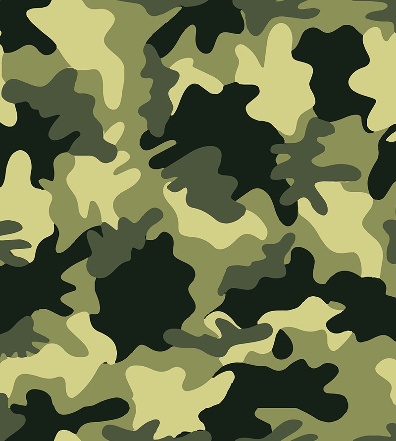 Papel de Parede Camuflagem