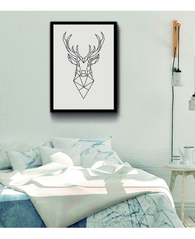 Quadro Alce geométrico Quadro Alce geométrico