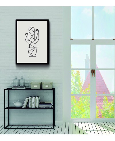 Quadro Cacto geométrico Quadro Cacto geométrico